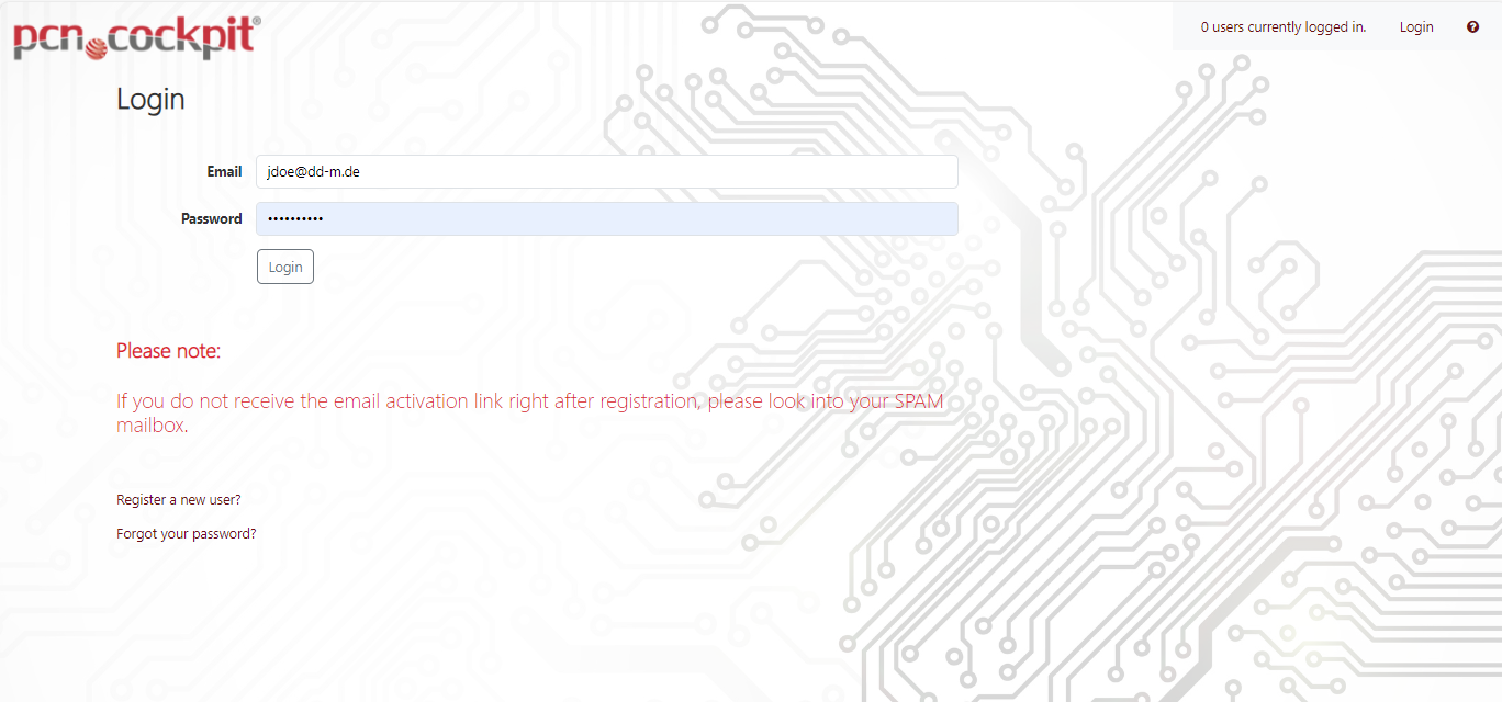 Login