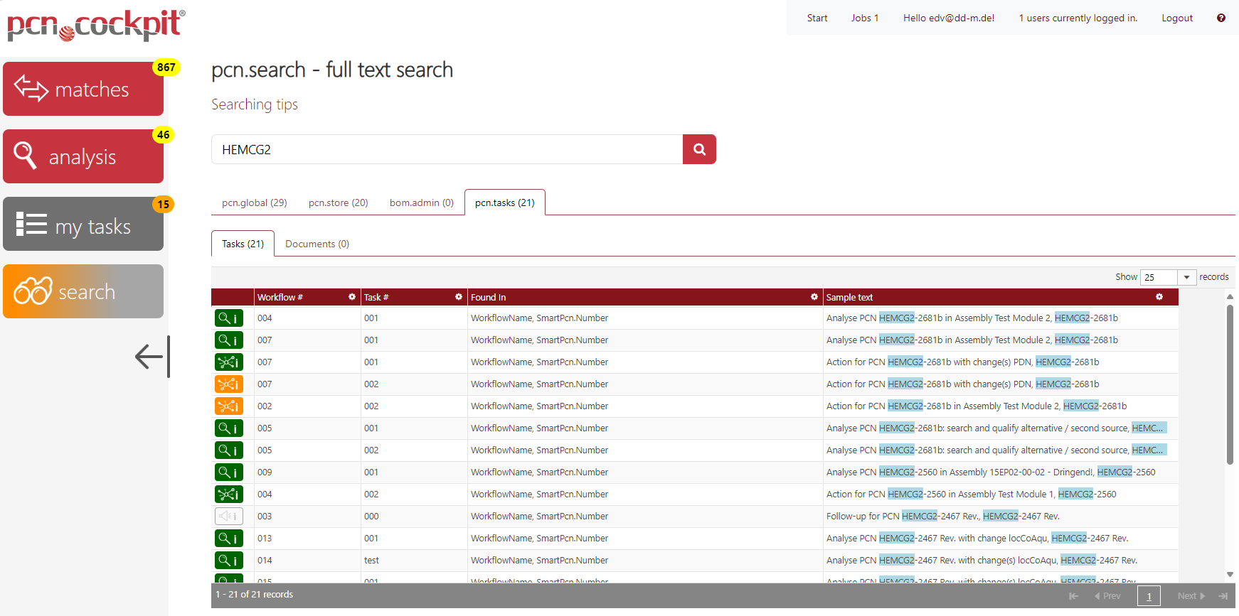 Search-pcn-tasks